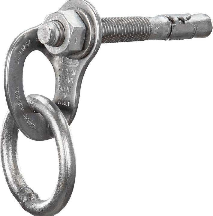 Immagine prodotto Climbing Technology Kit piastra Piastra 12 + Bullone 12x110mm+1Gancio per trapano ad anello