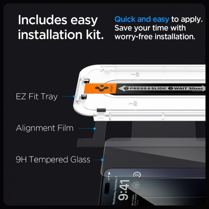 Image du produit Spigen EZ Fit (1 pièce(s), Apple iPhone 15 Pro)
