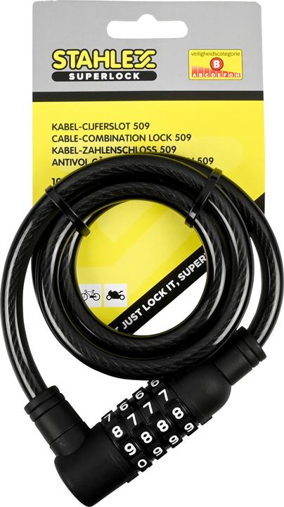 Image du produit Stahlex Kabel-Zahlenschloss (100 cm)