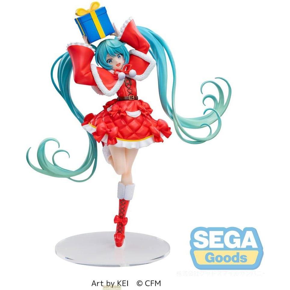 Sega Hatsune Miku Series Luminasta PVC Statue Hatsune Miku Christmas 2024 19 cm
