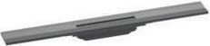 Produktbild hansgrohe HG Duschrinne RainDrain Flex kürzbar, Wandmontage 700mm brushed black (700 mm)
