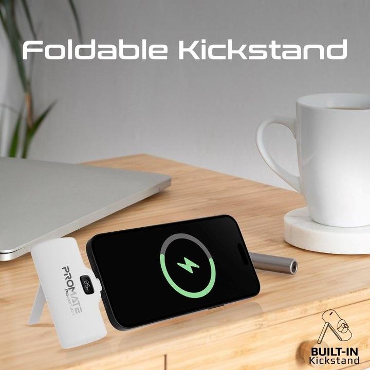 Produktbild ProMate PowerUp-i 5000mAh Mini Powerbank White (5000 mAh, 18.50 Wh)