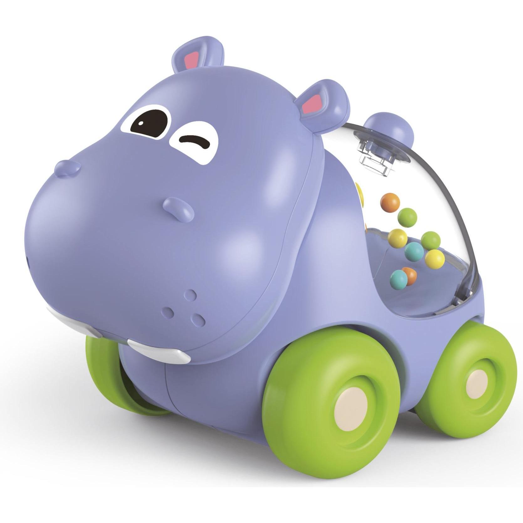 Scandinavian Baby Products Babyspielzeugauto - Konfetti-Nilpferd