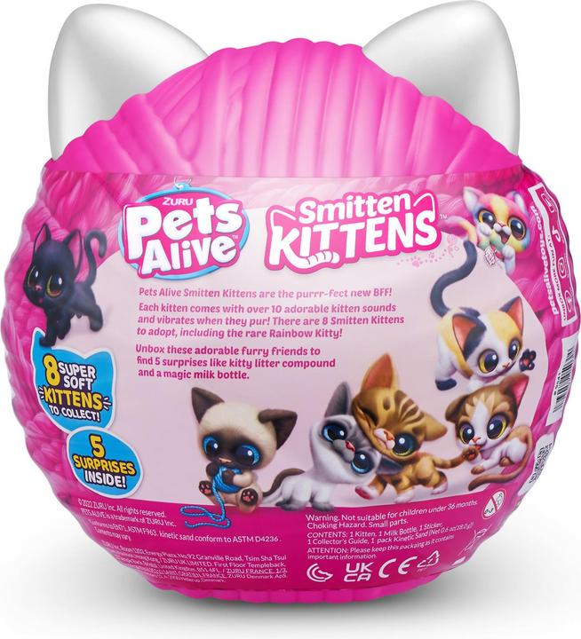 Actual product image Zuru Pets Alive - Smitten Kittens (21 cm)