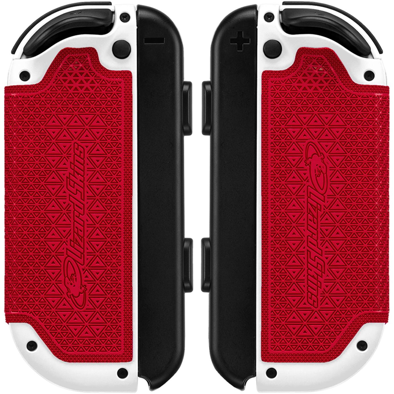 Thumbnail - Lizard Skins Switch Joy-Con - Crimson Red (zugeschnitten, 0,5mm) (Switch), Gaming Controller Zubehör, Rot
