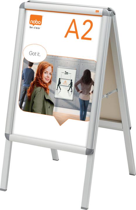Actual product image Nobo Poster stand, weatherproof (A2)