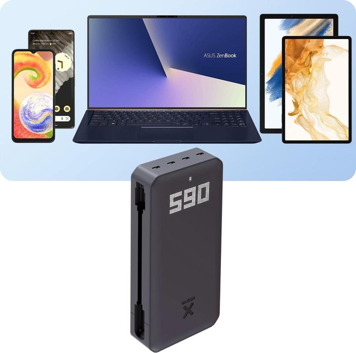 Image du produit Xtorm XB4 Series Titan (24000 mAh, 140 W, 88.80 Wh)