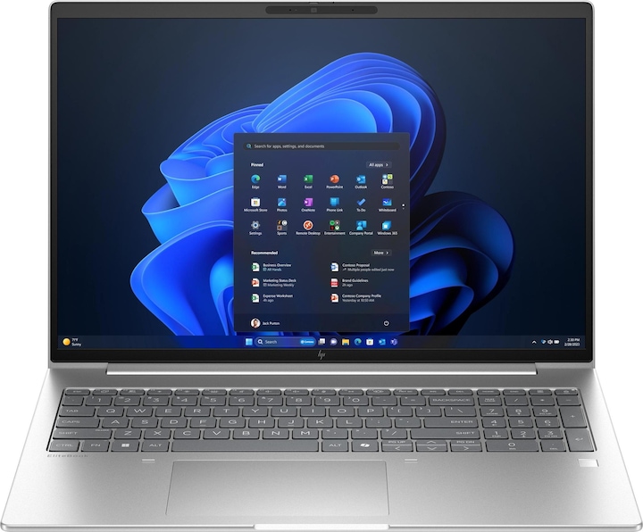 HP EliteBook 1i Intel Ultra 5 225U 12C, IPS 400 nits Anti-Glare, DDR5, SSD, WiFi 6e + BT 5.3, 2/2/2 (15.98", Intel Core Ultra 5 225U, 17.18 GB, 512 GB, CH)