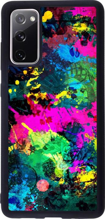 Image du produit PhoneLook Coque Galaxy S20 FE Silicone rigide noir splash paint (Samsung Galaxy S20 FE 5G)