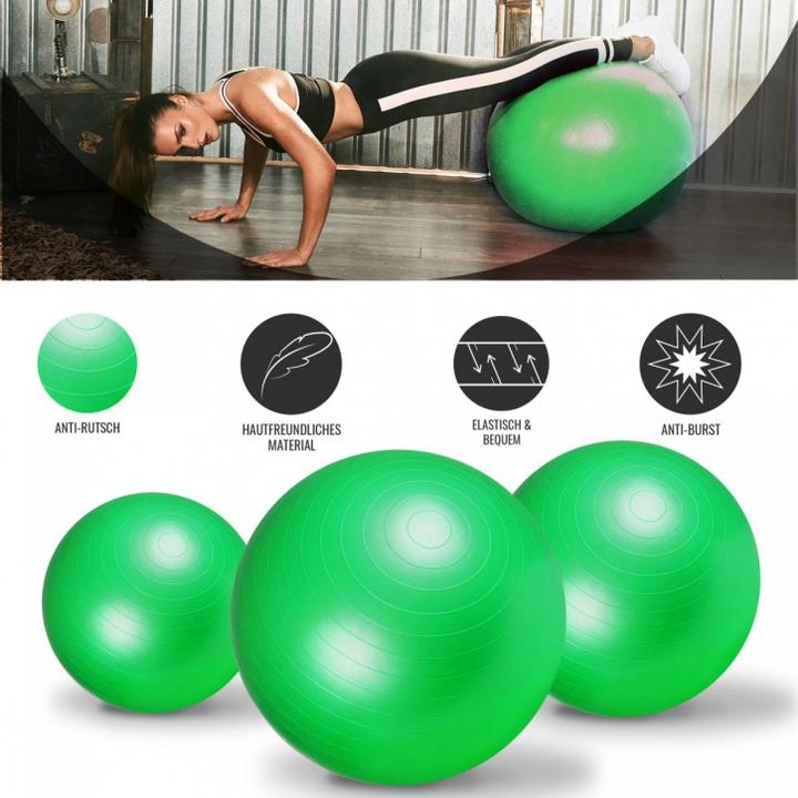 Immagine prodotto Gorilla Sports Palla da ginnastica (75 cm)