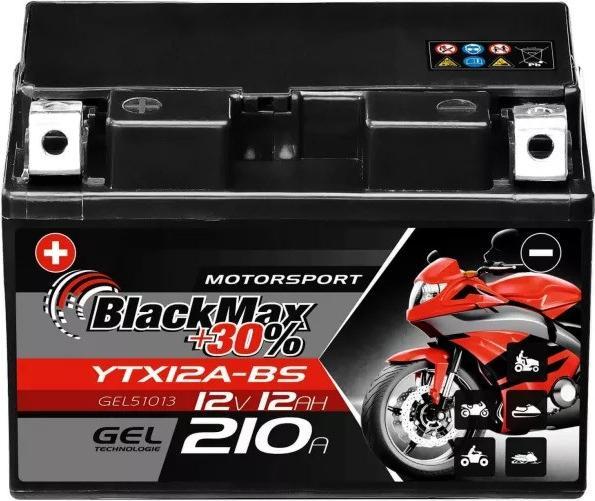 BlackMax YTX12A-BS (12 V, 12 Ah, 210 A)