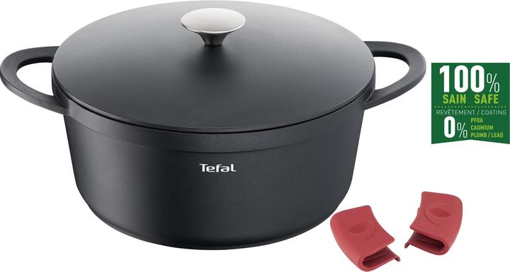 Immagine prodotto Tefal Trattoria 28cm (28 cm, Pentola, Ghisa)