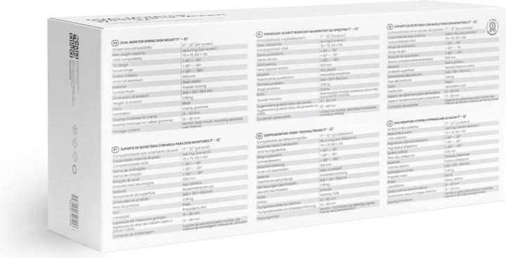 Actual product image Savio UM-04 (Table, 32", 9 kg)
