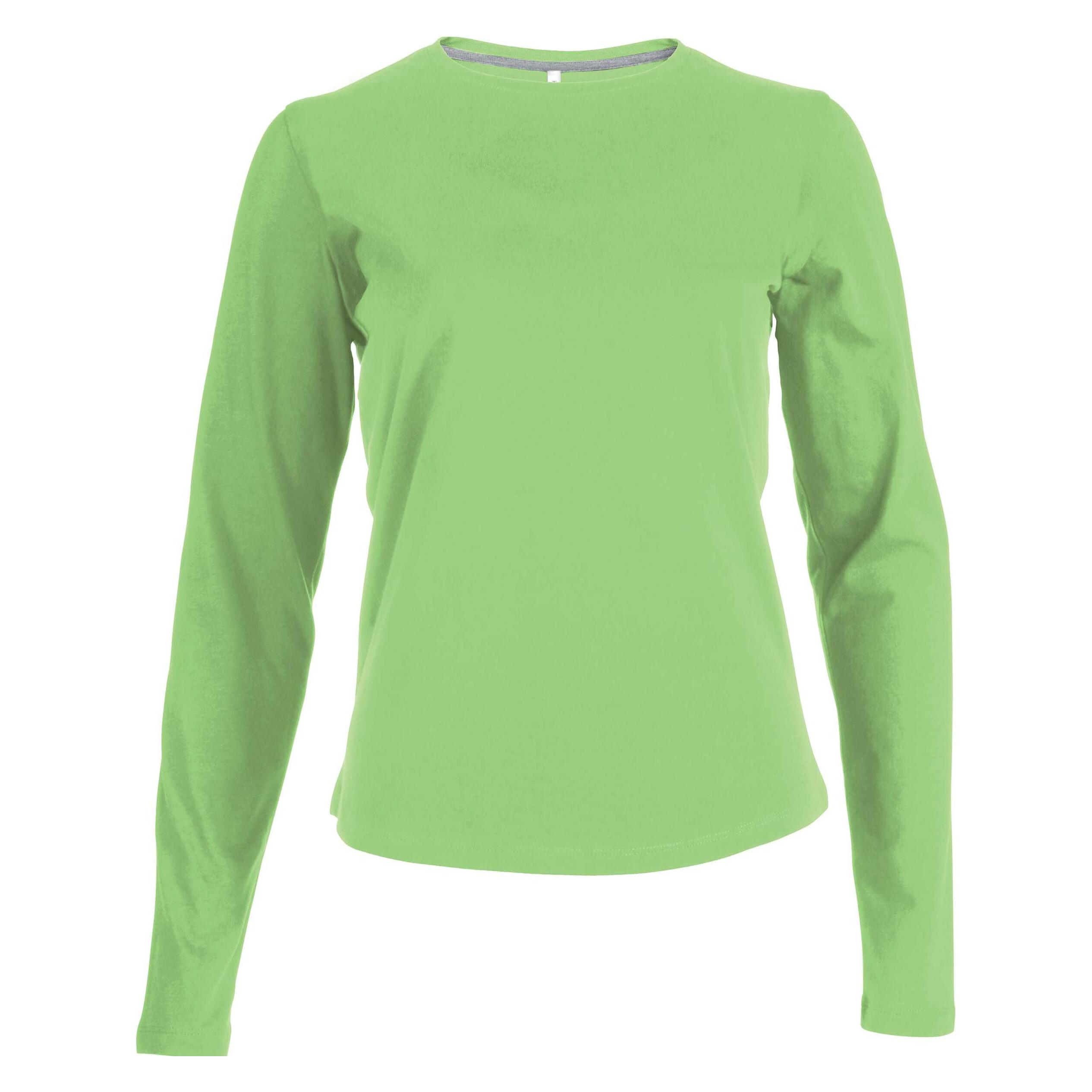 Kariban, Damen, Shirts, Col Rond, Grün, (M)