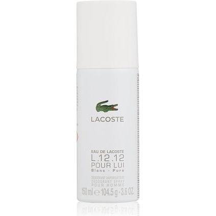 Lacoste, Deo, L.12.12 Blanc Deodorant 150ml Spray (Spray, 150 ml)