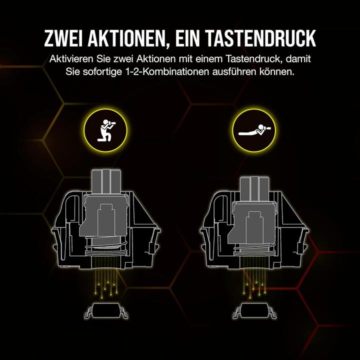 Actual product image Corsair K70 MAX RGB (Germany, Cable)