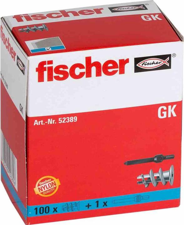 Produktbild Fischer Gipskartondübel (50 Stk.)