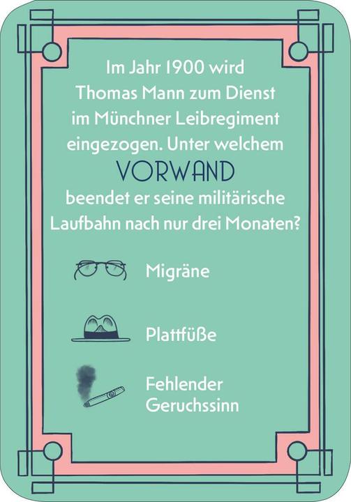 Produktbild Das grosse Thomas-Mann-Quiz (Deutsch)