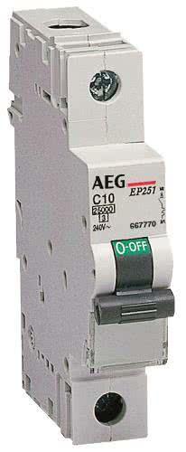 Produktbild AEG LS-Schalter B 20A EP61 B20 1-polig 6kA 66713