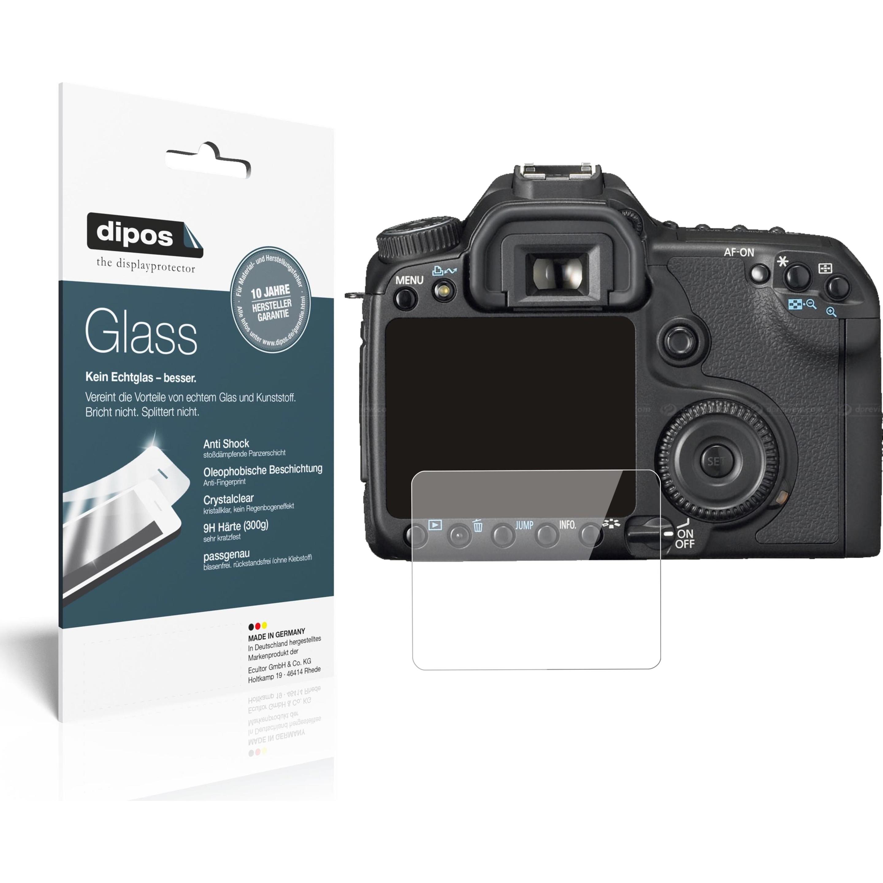 Dipos Displayschutz Anti-Shock (Displayschutz, Canon EOS 50D), Kameraschutz, Transparent