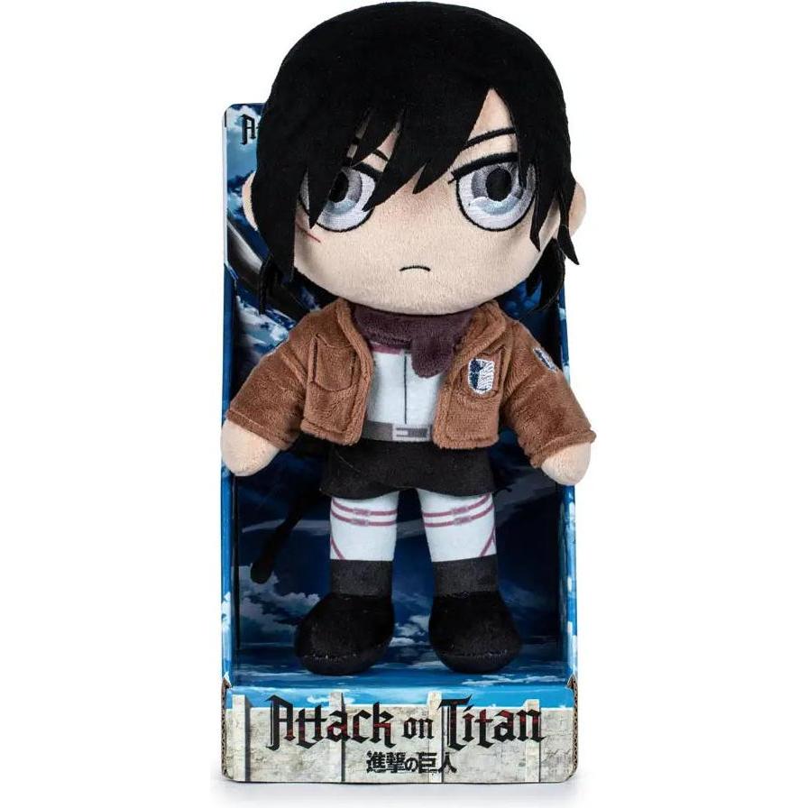Tinisu Mikasa Ackerman Attack on Titan Kuscheltier - 27 cm PlÃ¼schtier Stofftier (27 cm)