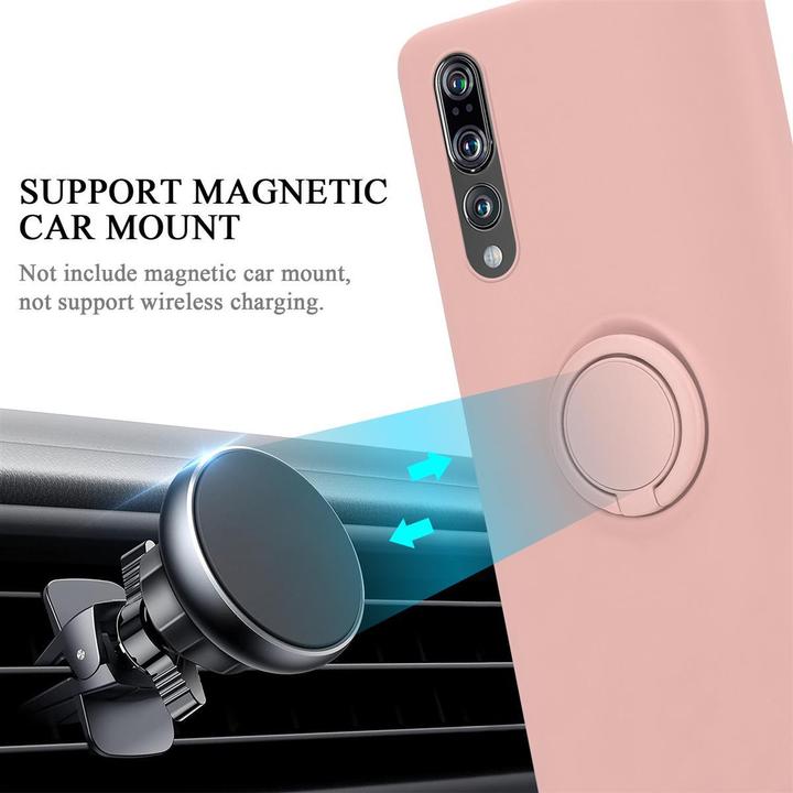 Image du produit Cadorabo TPU Liquid Ring Silicone Case Cover (Huawei P20 Pro, Huawei P20 Plus)