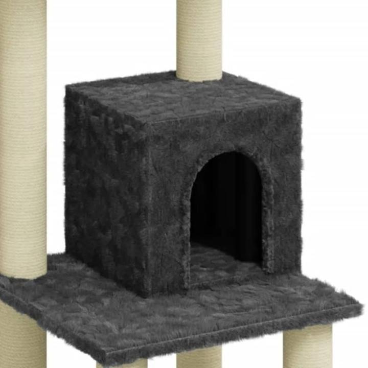 Produktbild vidaXL Katzenbaum (105 cm, Dunkelgrau)