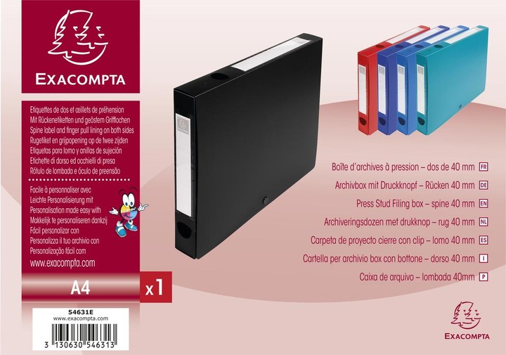 Actual product image Exacompta Archive boxes (A4)