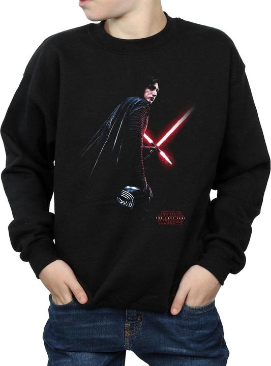 Actual product image Star Wars Boys Kylo Ren Shadow Cotton Sweatshirt (140, 146)