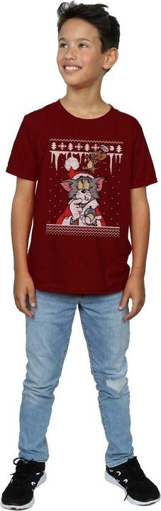 Produktbild Tom & Jerry Christmas Fair Isle TShirt Jungen (128)