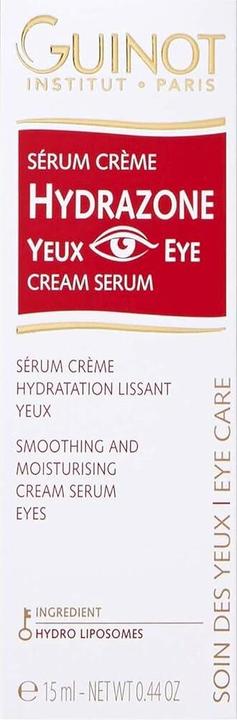 Actual product image Guinot Hydrazone Yeux Moisturising Eye Cream Serum 15ml (Eye care serum, Day, Night, 15 ml)