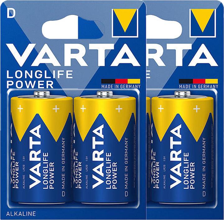 Varta Longlife Power (4 Stk., D)