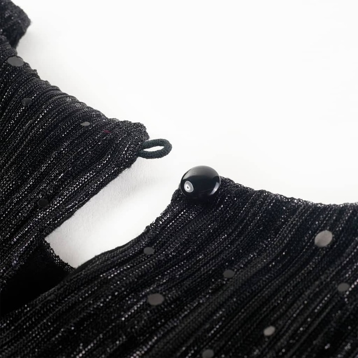 Immagine prodotto VidaXL Abito da bambino con maniche lunghe nero 128, materiale esterno (128)