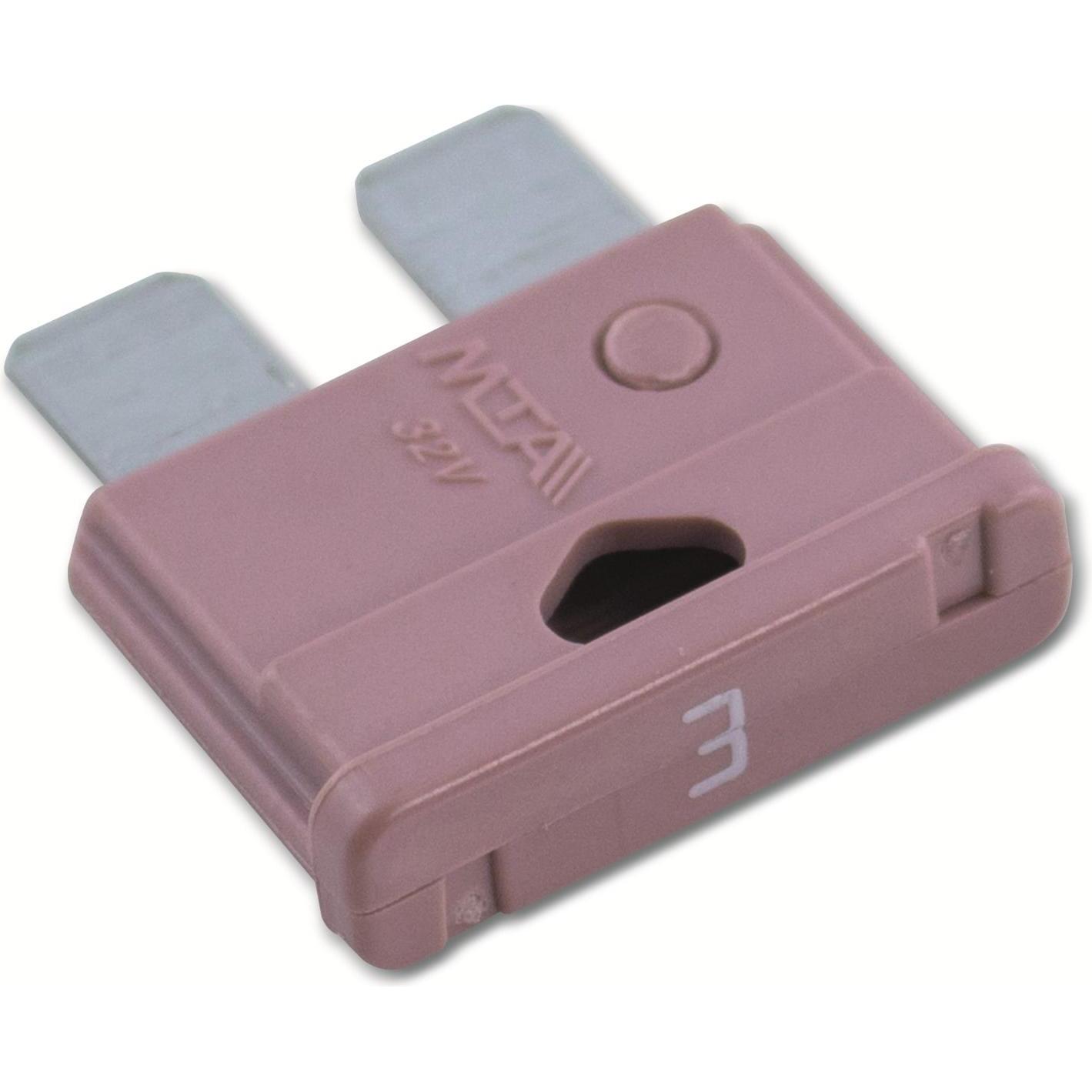 MTA, Sicherung, KFZ-Flachsicherung 340.022, Standard, 3 A, violett (3 A)