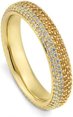 Produktbild Breuning RING - BRILL. COGNAC 1,59 Ct. (50, 585/14 K Gold)