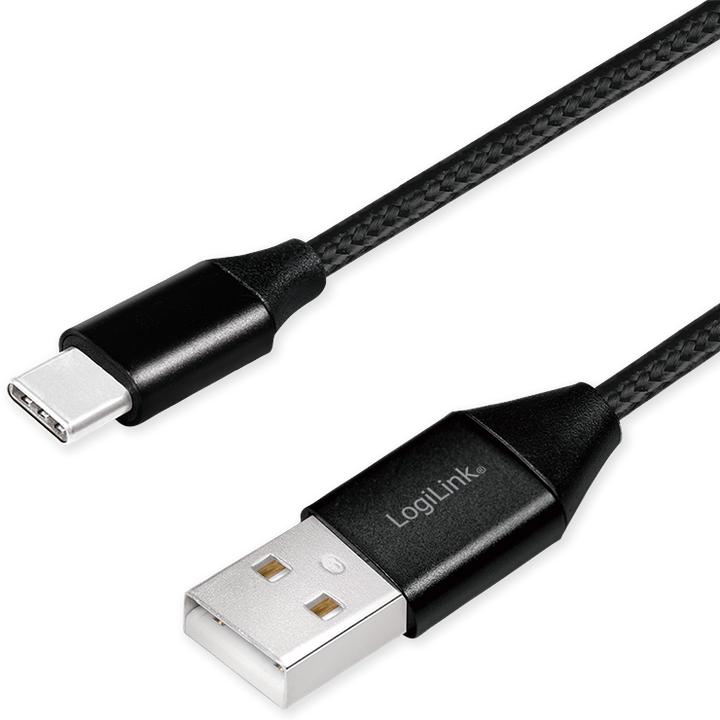 Produktbild LogiLink USB C — USB A (0.30 m, USB 2.0, 5 W)
