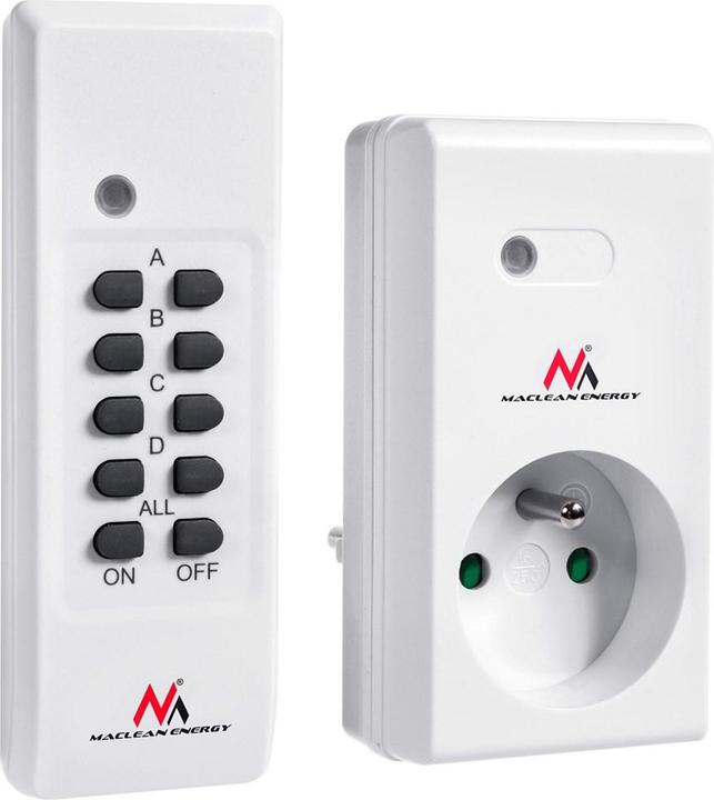 Produktbild Maclean remote control socket, internal, programmable, battery for remote control, MCE151 (1 Zellen)