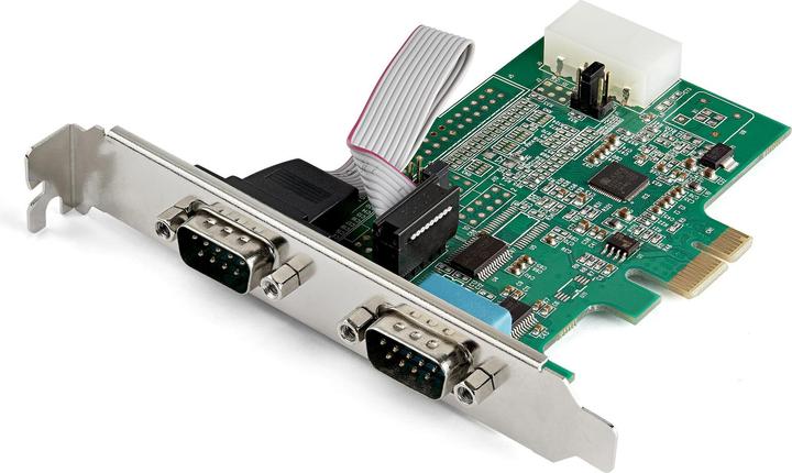 Produktbild StarTech .com 2 Port PCI Express RS232 Serial Adapter Card