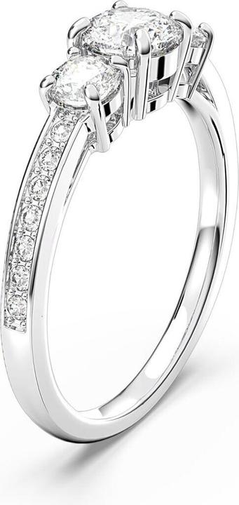 Immagine prodotto Swarovski Anello Trilogy Misto Tagli Rotondi Bianco (55)