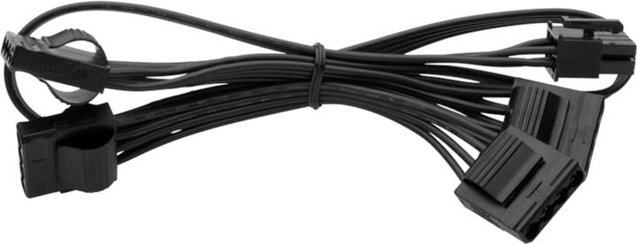 Produktbild Corsair Flat black Peripheral cable with 4 connectors, compatible with AX(i), AX, HX (650, 750, 850, 1050...