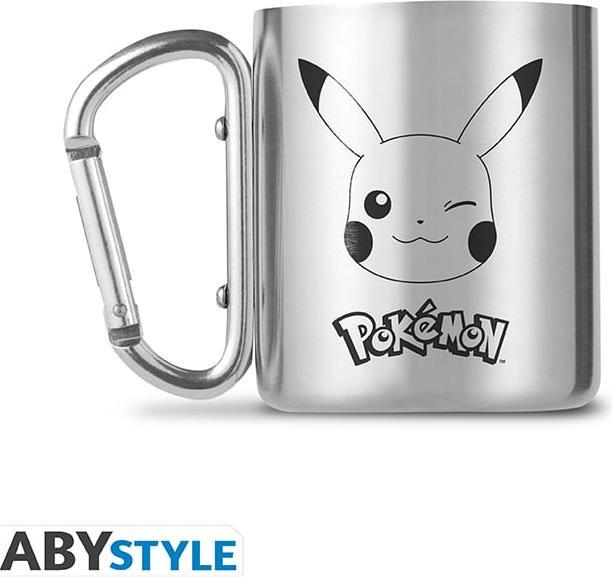 ABYstyle Pokemon Tazza 235ml Carabiner Pikachu (235 ml, 1x)