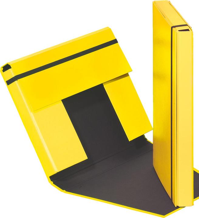 Produktbild Pagna Ordnungsmappe A4 Basic Gelb (A4, 1x)