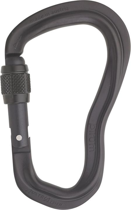 AustriAlpin Pirum GI Screwgate Carabiner with Visual Safety Band
