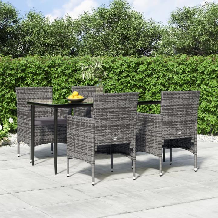 Produktbild vidaXL Garten Essgruppe (160 x 80 x 74 cm)