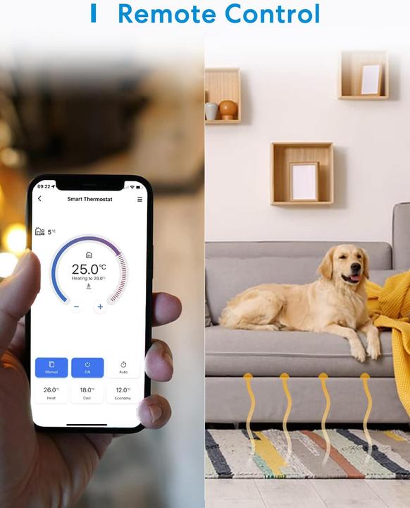 Produktbild Meross Smart Wi-Fi Thermostat