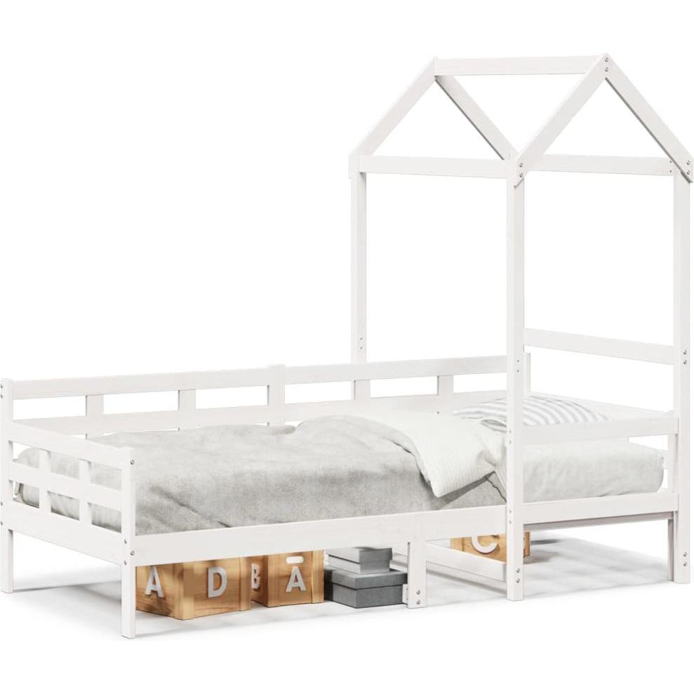 VidaXL, Bett, Tagesbett mit Dach (90 x 200 cm)
