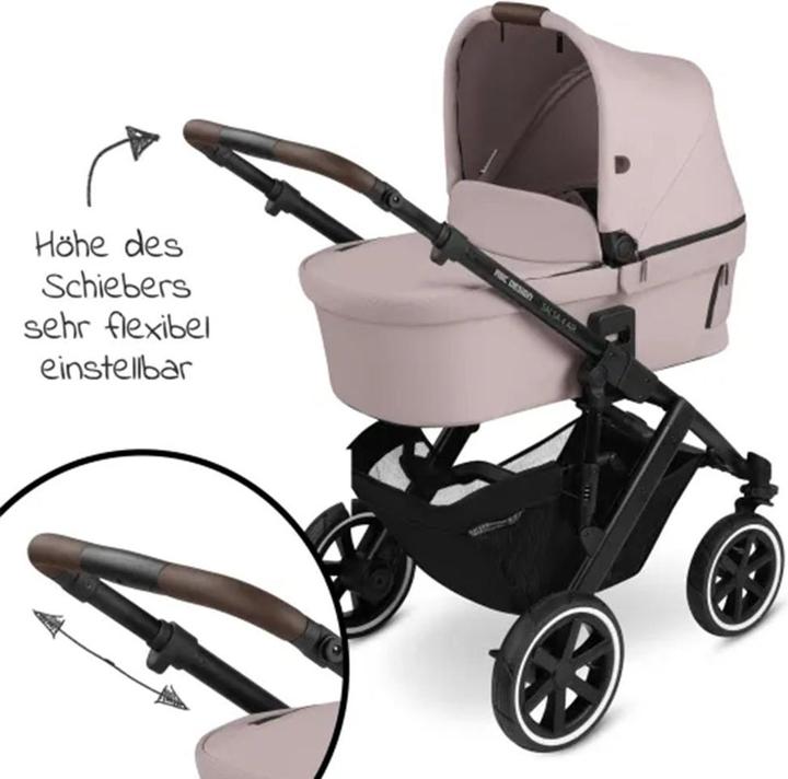Produktbild ABC Design Kinderwagen 3 in 1 3in1 Kinderwagen-Set Salsa 4 Air - inkl. Babywanne