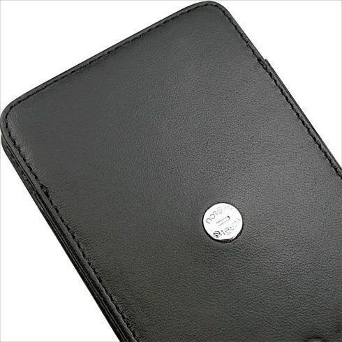 Thumbnail - Noreve Lederschutzhülle (Samsung Galaxy S i9000), Smartphone Hülle, Schwarz