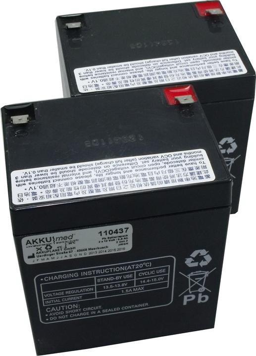 Actual product image AccuCell Akku Arjo Lifter Typ Minstrel - Typ HMX00310.0a (1 pcs., Device specific, 5000 mAh, Battery + charger)