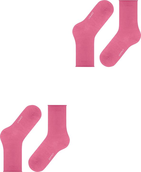 Produktbild Esprit Basic Pure 2-Pack Baumwollsocken (2er Pack, 39 - 42)